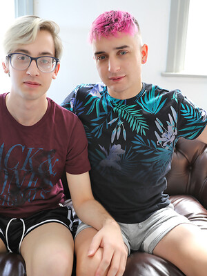 Matching up our cute mates Nate and Sam
