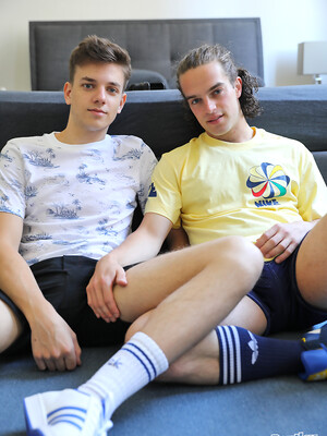 Hooking up our cute mates Reece and Connor