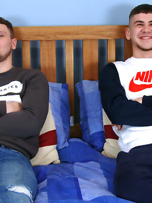 Straight Footballer Danny gets Fucked for the 1st Time & Big Boy Dominic Fucks his 1st Guy!