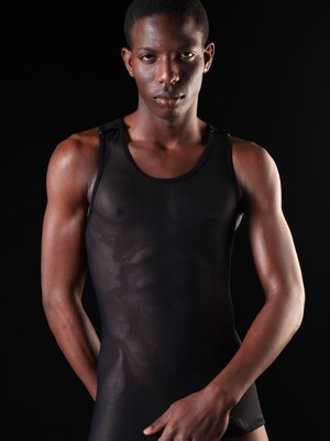 Vergil beautiful twink in black