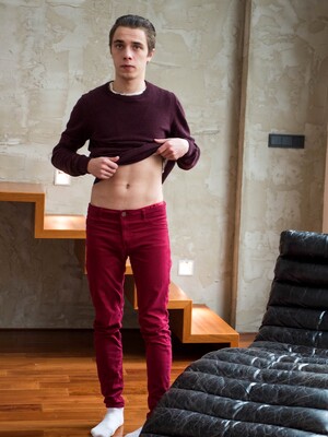 Skinny twink   Zachary Dugan solo
