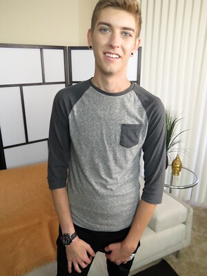 Skinny twink Ryan Rodriguez solo