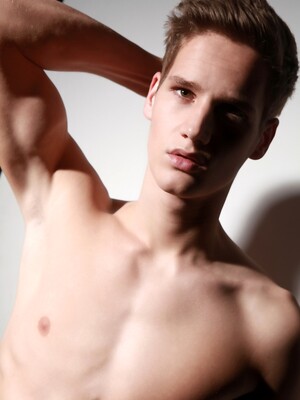 Yannick fashion model posing glamour
