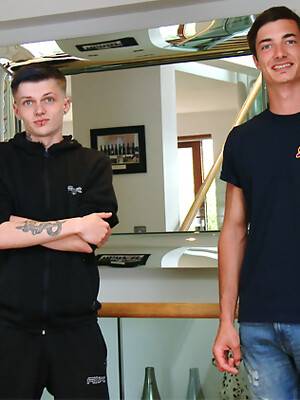 Young Slim Toned Lads Oscar & Tyler
