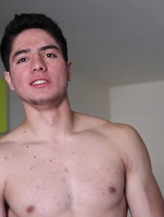 Fit Jock Lucas Garza JERKS His Uncut COCK