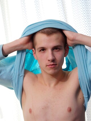 Stroking New Twink Boy Dick