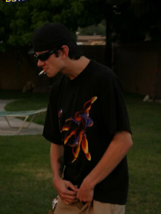 Shane Allen Pissed On By Four Boys