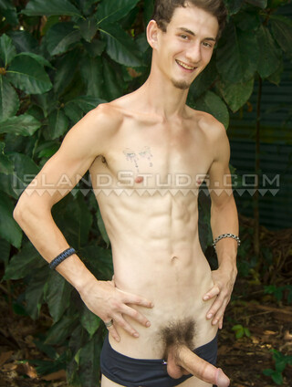 Cute 10" Adam is Back! Celebrate Pride Month with Bisexual College Twink: Opens Hole x2, Pees, Works & Sprays Belly in Hawaii!