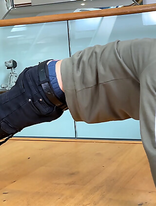 Young Straight & Extremely Ripped Harry Wanks his Huge Uncut Cock & Squirts a Big Load!